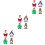 12 Stuks Kerst Opwindbaar Speelgoed Grappig Wind Op Loopdier 5