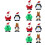 12 Stuks Kerst Opwindbaar Speelgoed Grappig Wind Op Loopdier 6