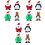 12 Stuks Kerst Opwindbaar Speelgoed Grappig Wind Op Loopdier 3