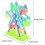 2Sets Plastic Draaimolen Speelgoed Kinderen Educatief Constructie 2