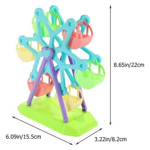 2Sets Plastic Draaimolen Speelgoed Kinderen Educatief Constructie 1