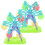 2Sets Plastic Draaimolen Speelgoed Kinderen Educatief Constructie 9