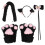 5 Pezzi Orecchie Costume Cosplay Collare 1