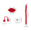 1 Set Kerstpopkleding Compatibel Met Labubu 1 2 3 3