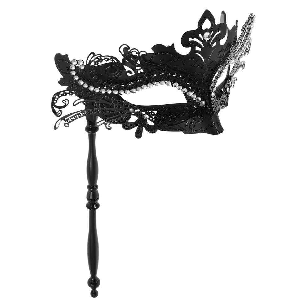 RęKawna : Czarna Z Brokatem I Kamieniami Sztucznymi-image