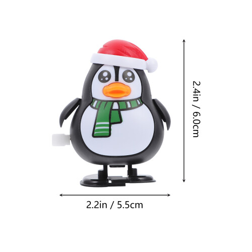 3 Kerst Klokwerkspeelgoed Pinguïn Feestcadeau 1