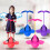 1 Set Kinderen Springbal Evenwicht Sprinkplank Met Handvat 6