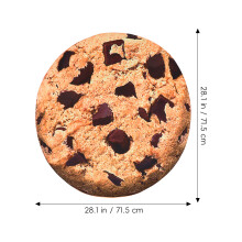 Kostium Balowy Ciasteczko Czekoladowe Kropeczki Akcesoria Imprezę