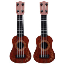 2 Sztuki Dziecięce Ukulele Z Plastiku Instrument Muzyczny