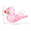 2Pcs Brinquedo Asa Plástico Transparente Musical 3