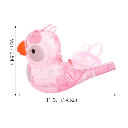 2Pcs Brinquedo Asa Plástico Transparente Musical 2