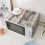 Wood Texture Microwave Oven Cover 30X90Cm 2