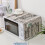 Wood Texture Microwave Oven Cover 30X90Cm 3