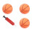 4Pcs Conjunto Desportivo Com 3 Bolas Basquetebol 4