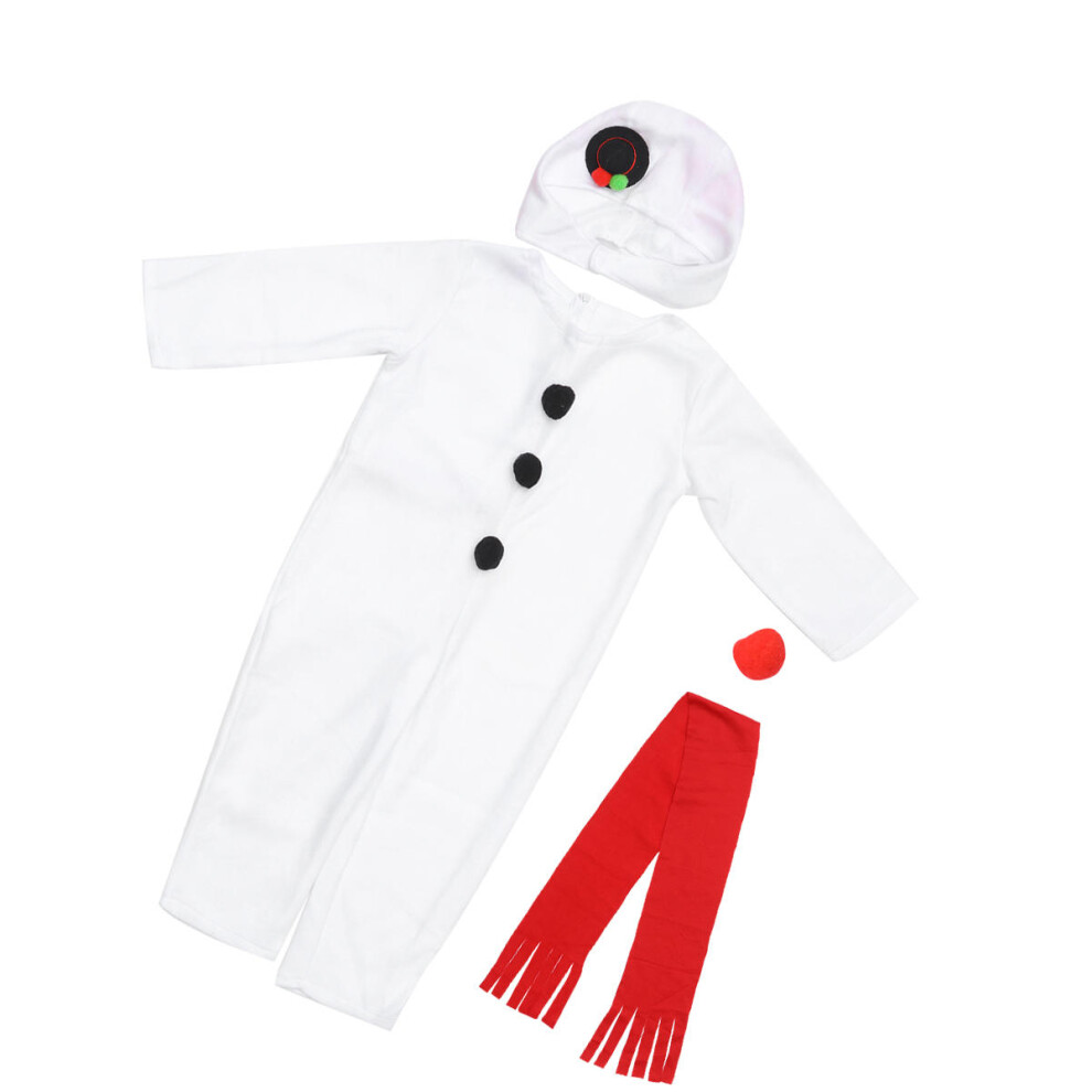 4 Sztuki Kostium ŚWiąTeczny Dzieci Postać BałWanka-image