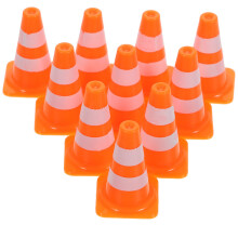 40 Sztuk Miniaturowe Barierki Drogowe Sygnalizacyjna