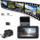Dash Cam 4K Frente E Traseira 2,5K Com Wifi Gps 7