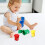 4Pcs Classificação Lixo Lixeira Brinquedo Didático 5