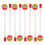 8 Unidades Baqueta Percussão Cores 2