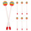 8 Unidades Baqueta Percussão Cores 4