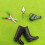 6 Pares De Botas De Chuva Miniatura Para Decoração 10
