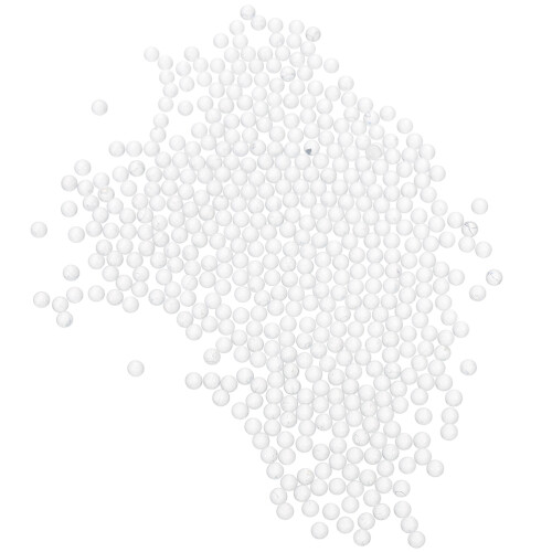 1000 Unidades Mini Bolas De Transparente Para Laboratório 1