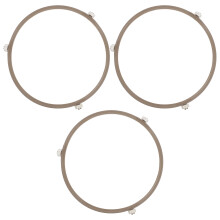3Pcs Giratório Para Forno Micro- Redonda