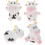5Pcs De Vaca Bonecas Para De Bebê E Banho Recém-Nascido 7