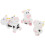 5Pcs De Vaca Bonecas Para De Bebê E Banho Recém-Nascido 11