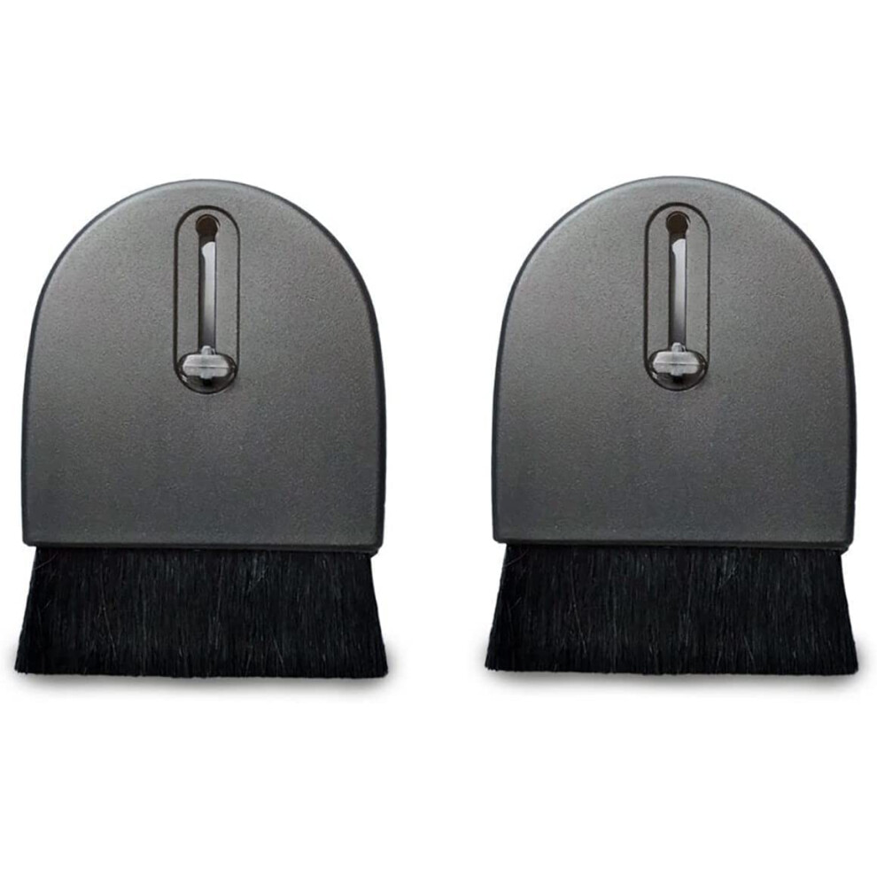 Soft Record Cleaner Brush Antistatic Telescopic Cleaning Brush For Turntable Vinyl Records 2Pcs Professional Processed 9067246121648