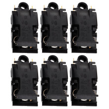 6Pcs Termostato Para Elétrica, Controle Temperatura E Vapor