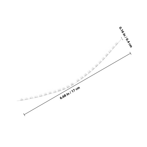 Cílios Postiços Faixa 3,5Mm Para Fabricação De Bonecas 1