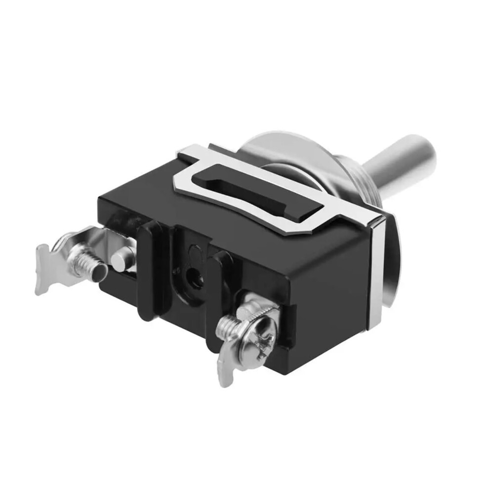 Toggle Switch Heavy Duty 15A 250V Spst 2Pin On/Off Waterproof Boot Cover Metal Housing For Car And Boat Black 9067246121761