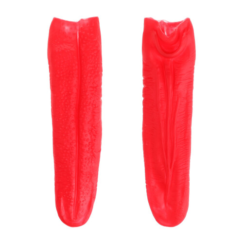 2 Pcs Línguas Plástico Para Cosplay, Palco E