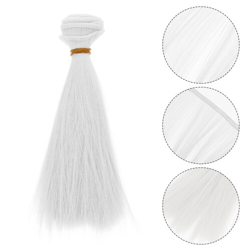 5 Unidades Perucas De Cabelo Para Bonecas Artesanato 2