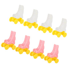 4 Pares De Patins De Para Bonecas, Miniatura Plástico