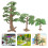 3Pcs Miniatura De Árvore Para Micro DIY Decoração 7