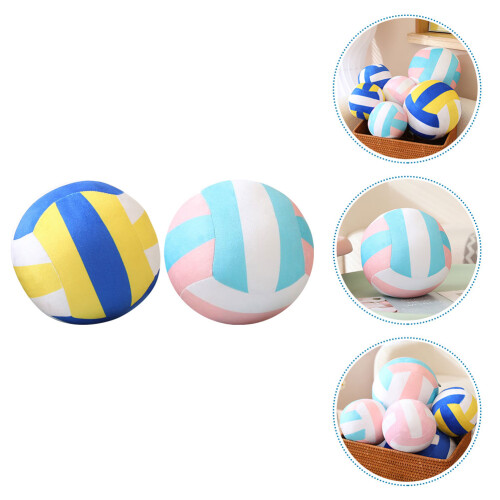 2 Unidades Decoração Voleibol Brinquedo Casa 2