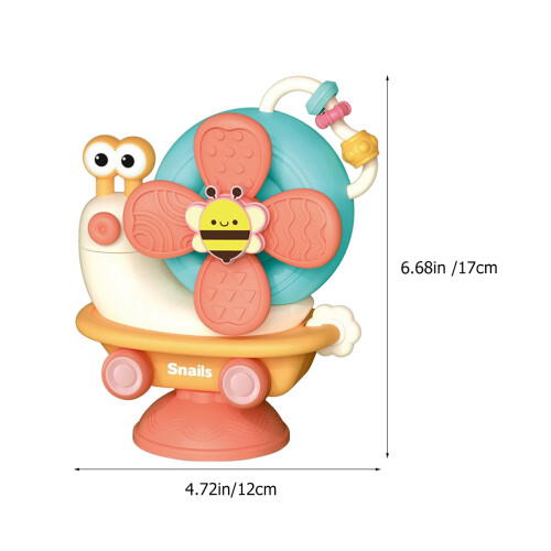 Cadeira Infantil Com Brinquedo De Ventoinha De Sucção 2