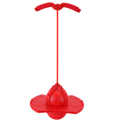Bola De Com Alça Brinquedo Para Crianças Bola Vermelha 2