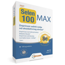 2X Selen 100 Max 40 Tablets