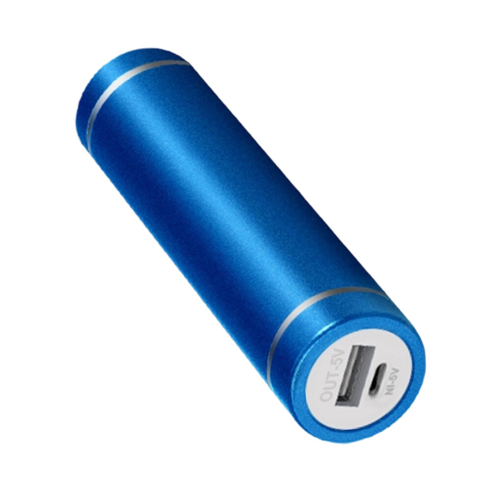 Charging Case Aluminum Housing, Spring Terminals, 500+ Cycles, 18650/21700 Cell Compatibility, Blue 9323874266398
