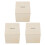 3Pcs Frascos De Para Poupança Diy Cofrinhos 5
