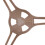 Suporte Universal Para Prato De Micro- Giratório Triangular 10