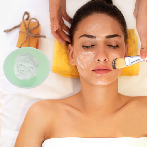 5Pcs Recipientes Silicone Para Misturar E Servir Máscara Facial 1