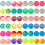 48 Pcs De Venda Bolas Saltitantes Coloridas Para 1