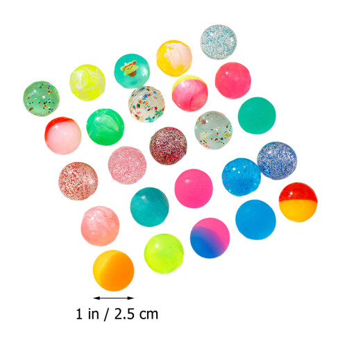 48 Pcs De Venda Bolas Saltitantes Coloridas Para 2