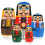 1 Conjunto De Bonecas Russianas -Nozes Matryoshka 1