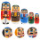 1 Conjunto De Bonecas Russianas -Nozes Matryoshka 6