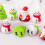 6 Unidades Xmas Pull Back Crianças Natal Secretária 3